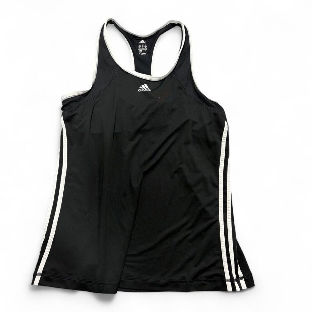 Adidas Women's Black and White Vest